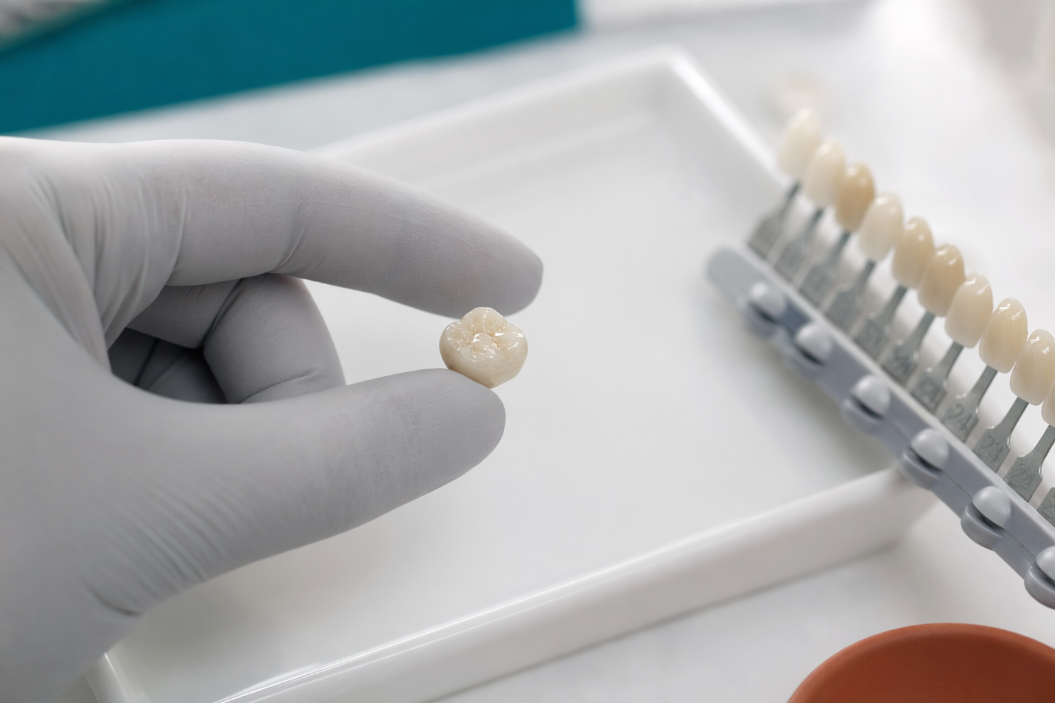 Dental crowns: caps that restore one tooth